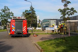 Grote brand bij kunststof productiebedrijf in Heerhugowaard, N194 afgesloten