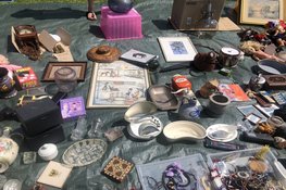 Van zolderopruiming tot verzamelobject op de kofferbakmarkt Strand van Luna