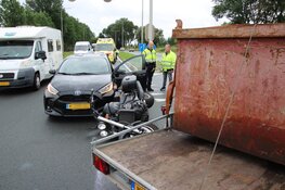 Motorrijder gewond bij ongeval op N242, flinke verkeershinder