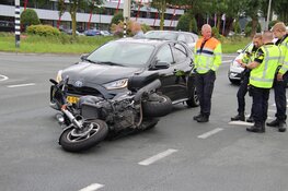 Motorrijder gewond bij ongeval op N242, flinke verkeershinder