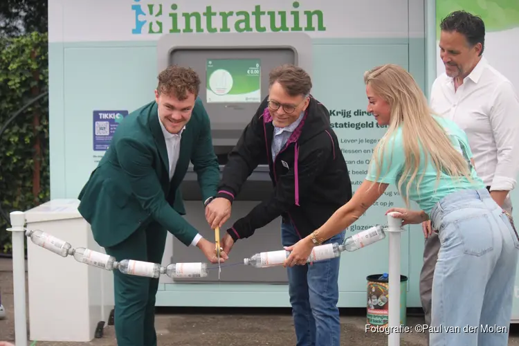 Intratuin Heerhugowaard trots op nieuwe bulkstatiegeldmachine