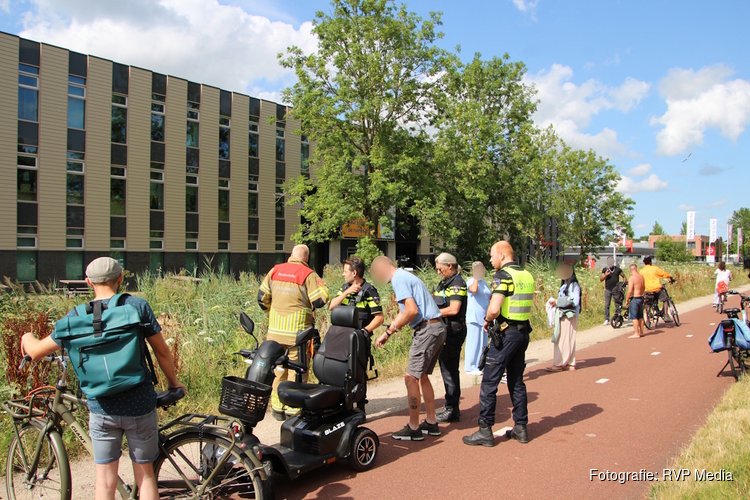 Inzet voor mogelijke persoon te water in Heerhugowaard, melding blijkt loos alarm