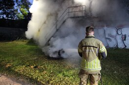 Scooter door brand verwoest in Heerhugowaard