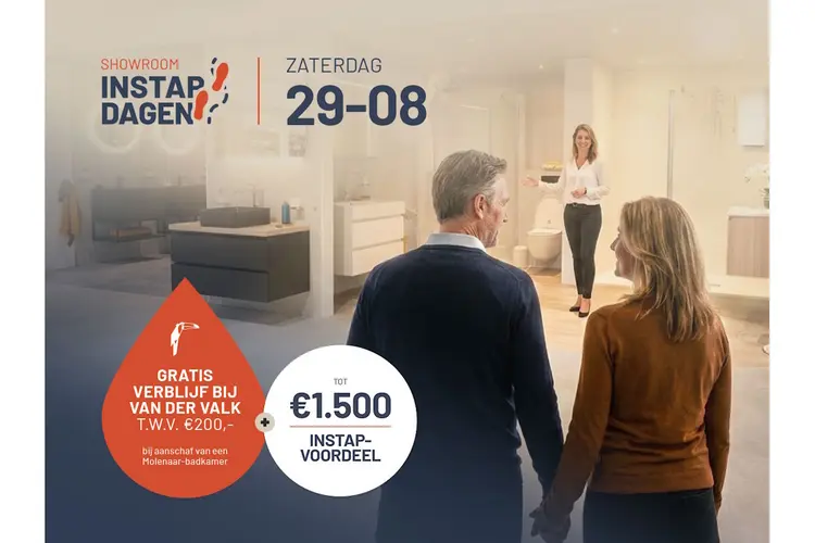Badkamerspecialist Molenaar houdt Instapdagen in Heerhugowaard