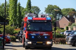 Brand uitgebroken in woning aan Schelde in Heerhugowaard