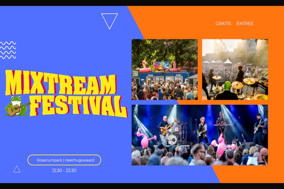 Mixtream Festival 2026: Kenny B, Hans Dulfer en volop regionaal talent in het Rosariumpark