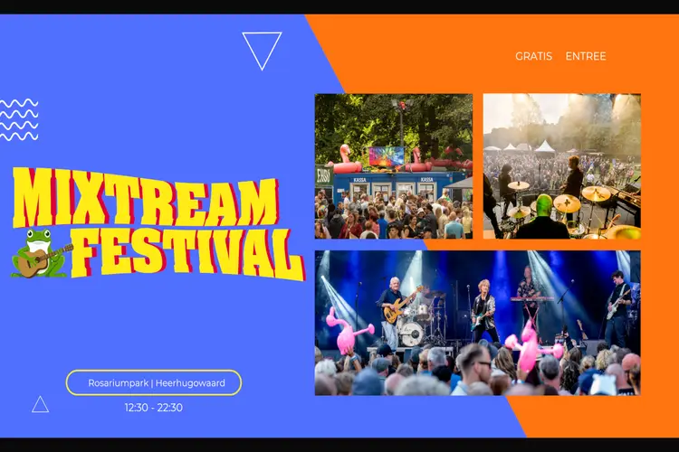 Mixtream Festival 2026: Kenny B, Hans Dulfer en volop regionaal talent in het Rosariumpark