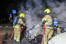Twee auto's door brand verwoest in Heerhugowaard