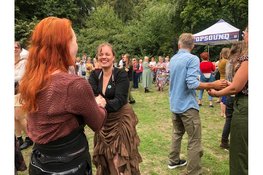 Cultuur snuiven op het Keltische festival in Cultuurpark De Hout
