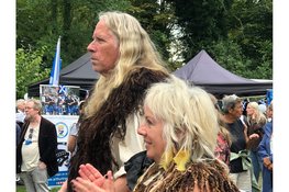 Cultuur snuiven op het Keltische festival in Cultuurpark De Hout