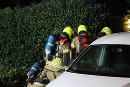 Flinke brand in schuur achter woning aan Tuimelaar in Heerhugowaard