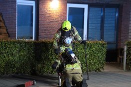 Flinke brand in schuur achter woning aan Tuimelaar in Heerhugowaard