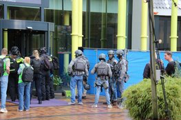Grote terreuroefening zorgt voor massale inzet op Coolplein in Heerhugowaard