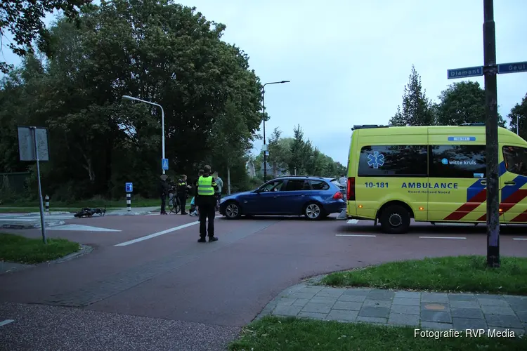 Fatbike aangereden tijdens oversteken in Heerhugowaard