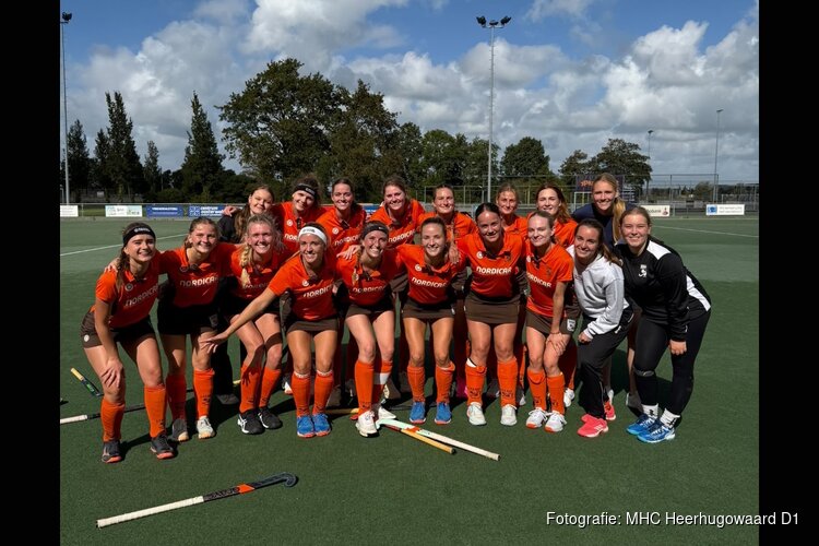 Knappe en verdiende zege voor MHC Heerhugowaard D1