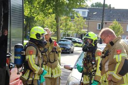 Man gewond na mengen van kalk en chloor in woning in Heerhugowaard