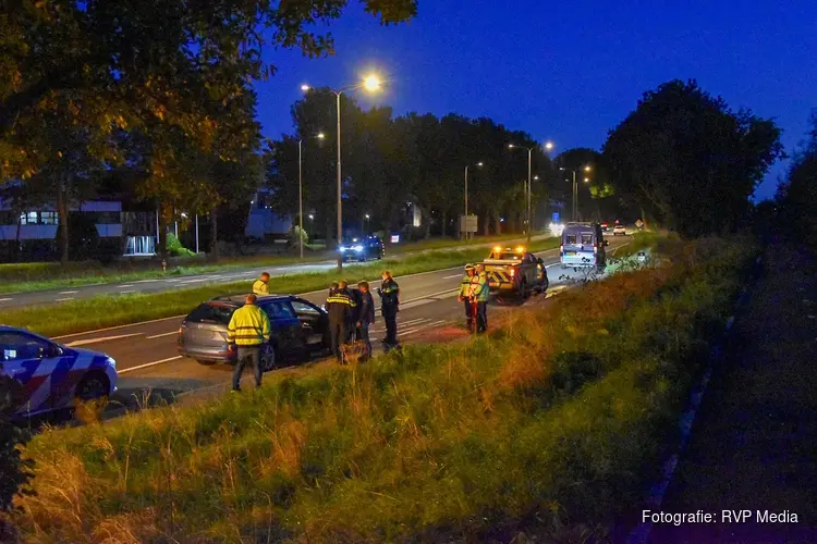 Twee auto's botsen op N242 bij Heerhugowaard