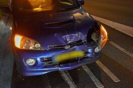Twee auto's botsen op N242 bij Heerhugowaard