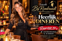 Bij Rembrandt in Heerhugowaard: waar gastvrijheid, sfeer en heerlijk dineren samenkomen