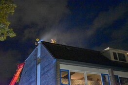 Schoorsteenbrand aan de Mondriaanlaan in Heerhugowaard
