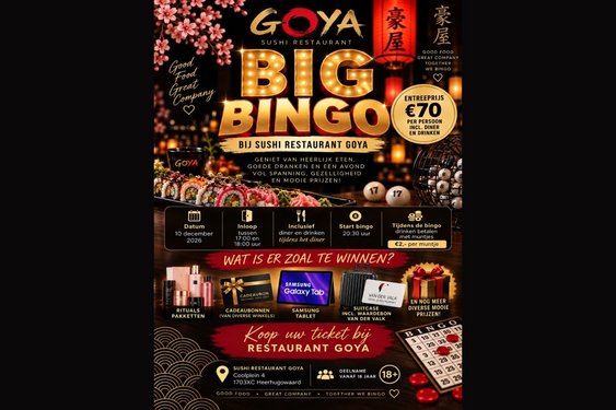 Big Bingo bij Goya
