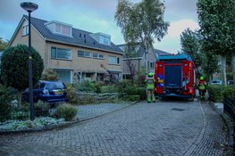 Afgebroken tak valt door storm op auto in Heerhugowaard