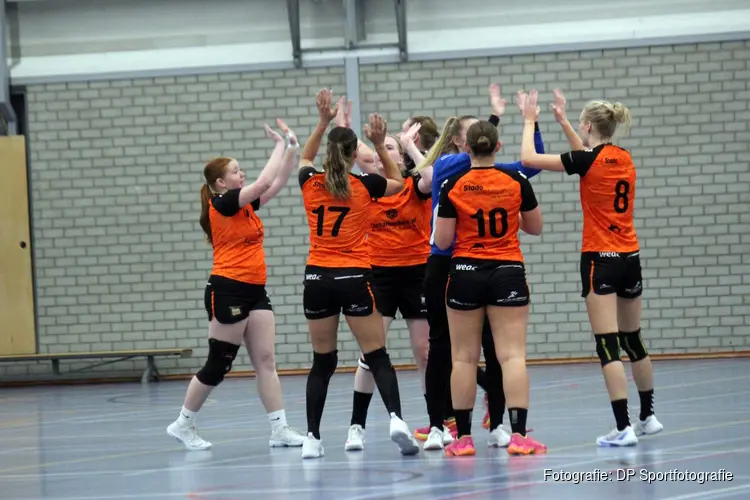 Handbalsters KSV niet te stuiten, vijfde zege op rij