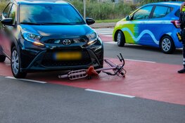 Meisje op fiets gewond bij aanrijding met auto in Heerhugowaard