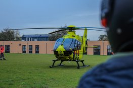 Traumahelikopter ingezet voor medische noodsituatie in Heerhugowaard