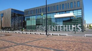 Energie-expositie in gemeentehuis