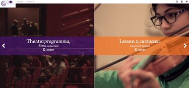 Nieuwe website voor Theater Cool kunst en Cultuur
