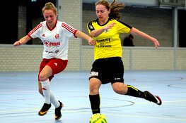 Zaalvrouwen Reiger Boys sluiten seizoen af met nederlaag.