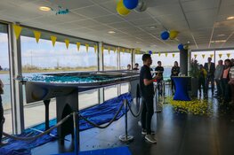 Nick Borst uit Heerhugowaard onthult de nieuwe Solar Boat 2018